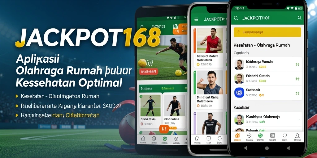 Antarmuka utama JACKPOT168 menampilkan pilihan latihan dan panduan yang jelas.